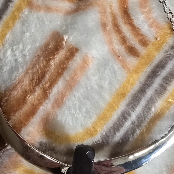 RLM Silver and Black Pendant Necklace - Picture 4 of 4